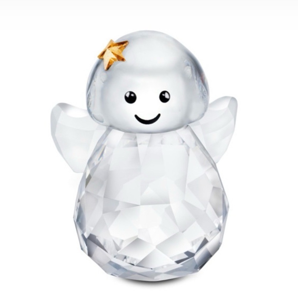 Swarovski Rocking Angel Figurine ~ Retired